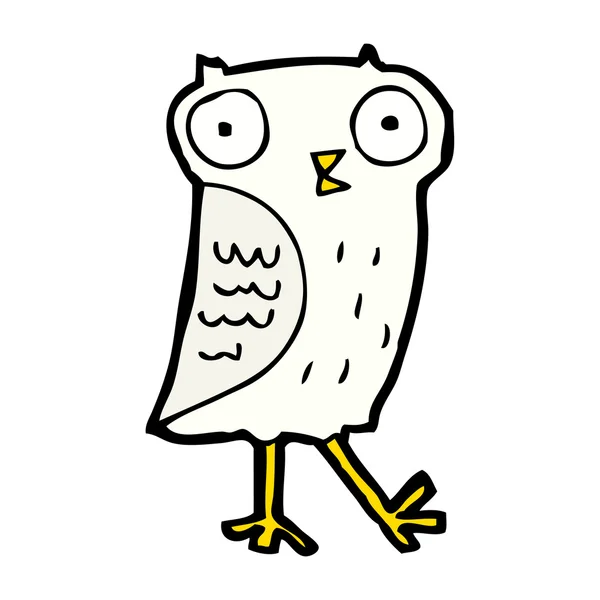 Cute owl cartoon Royalty Free Stock Vectors