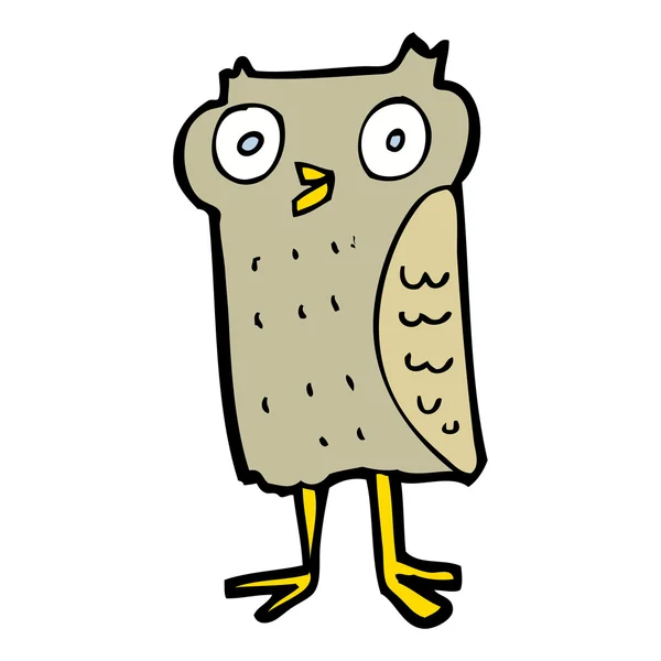 Cute cartoon owl Vector Graphics