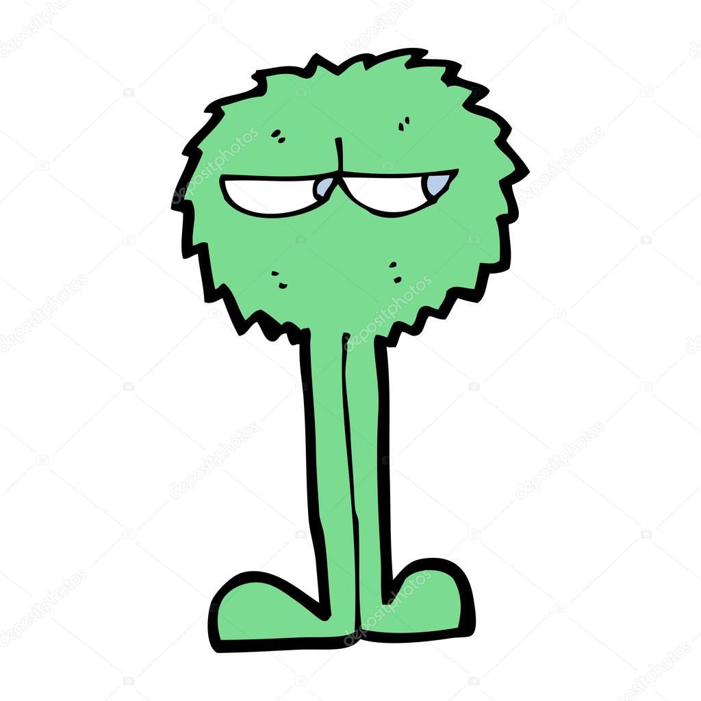 Green Alien Or Monster