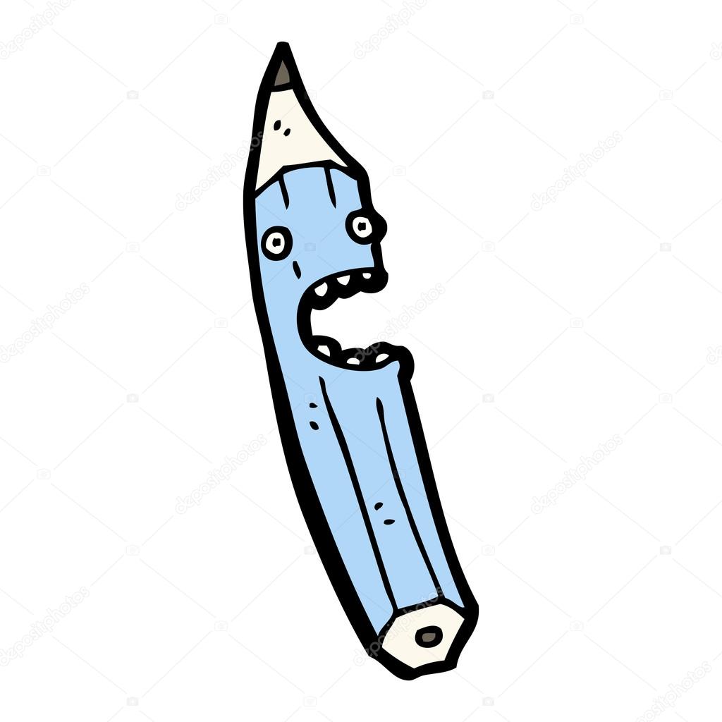 Blue Pencil Character