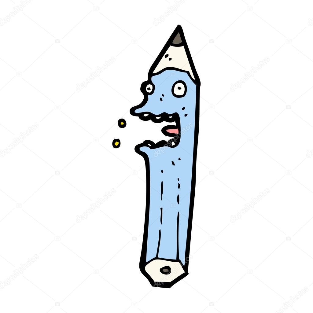 Blue Pencil Character