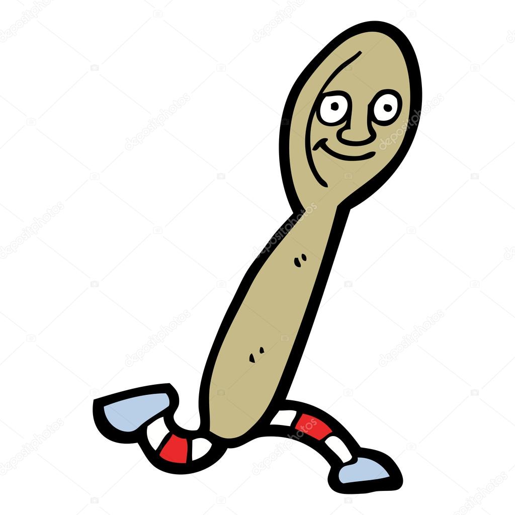Cartoon spoon — Stock Vector © lineartestpilot 13574293