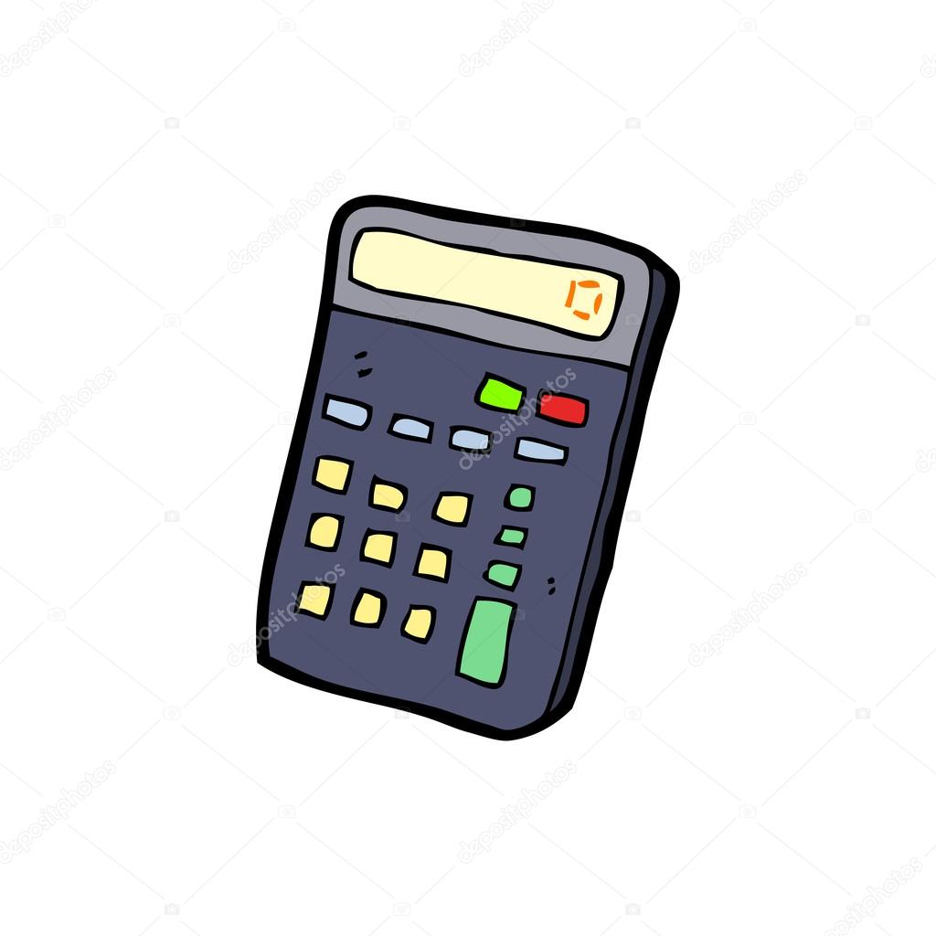 cartoon calculator