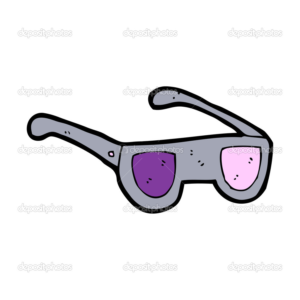 X-ray specs cartoon — Stock Vector © lineartestpilot #13576072