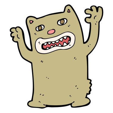 vahşi hayvan karikatür