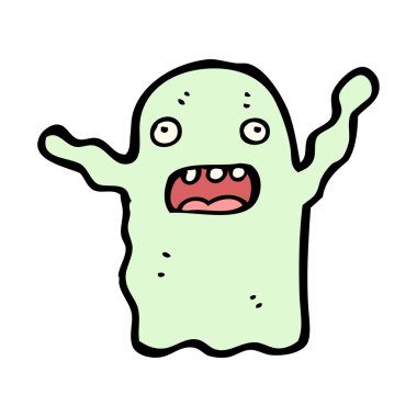 Çizgi Film ürkütücü hayalet