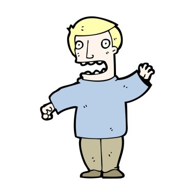 adam konuşan çizgi film