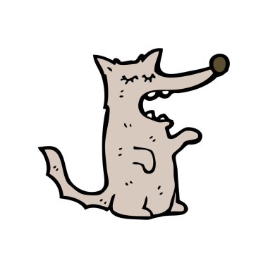 karikatür konuşan pis köpek