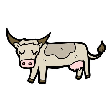 karikatür inek