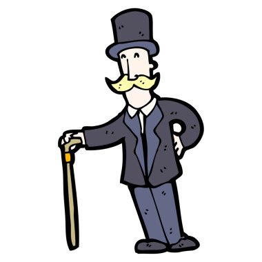 Victoria beyefendi karikatür