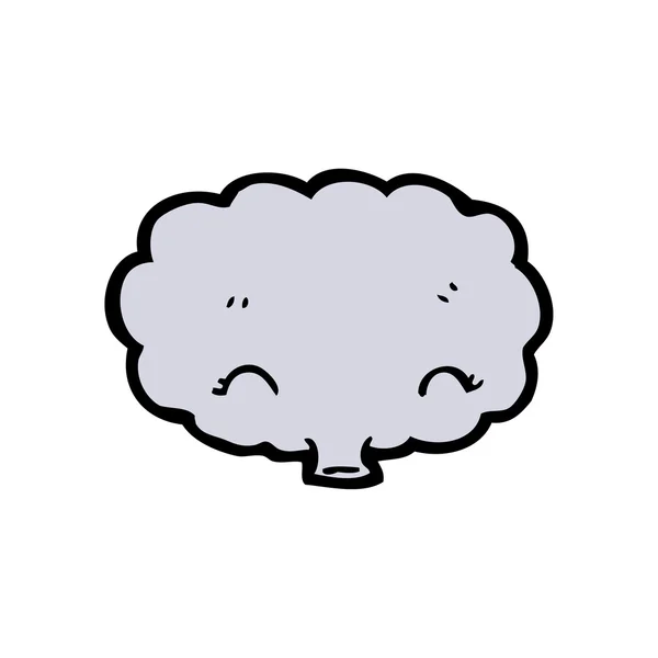 嵐雲の漫画 — ストックベクタ