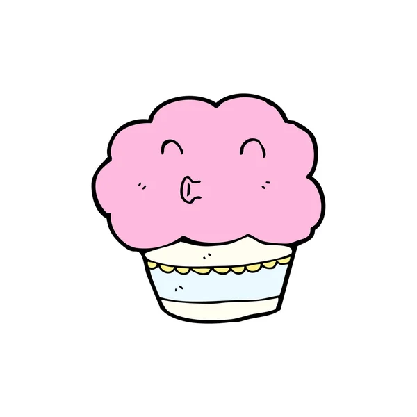 Cartoon muffin — Stock Vector