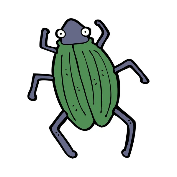 绿色甲虫 — 图库矢量图片
