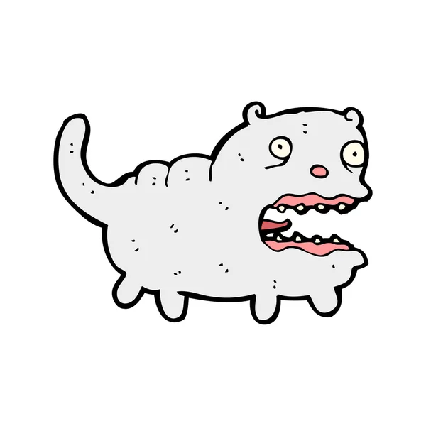 Lelijke kat mauwt — Stockvector