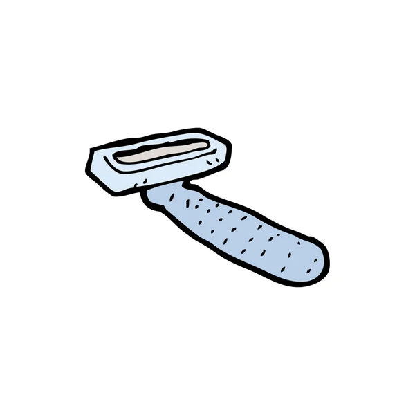 Dibujos animados de afeitar desechables — Vector de stock