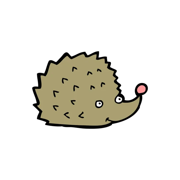 재미 있는 hedgehog 만화 — 스톡 벡터