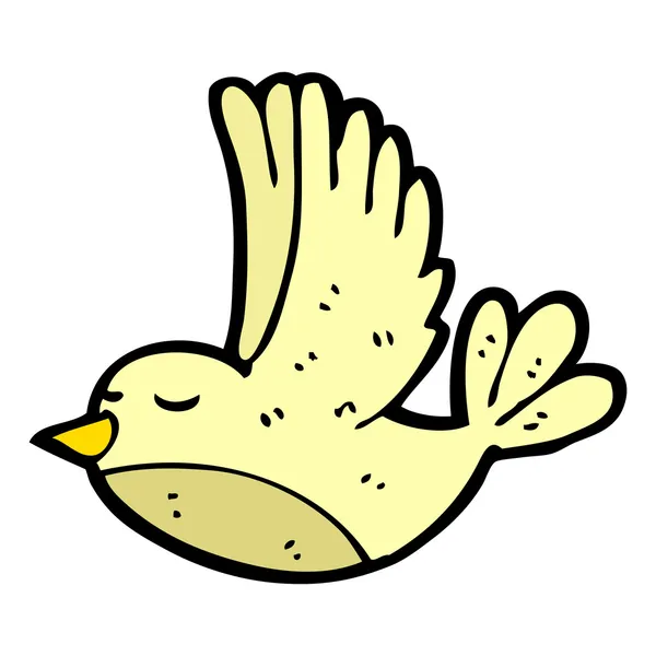 Flying bird cartoon — Stock Vector