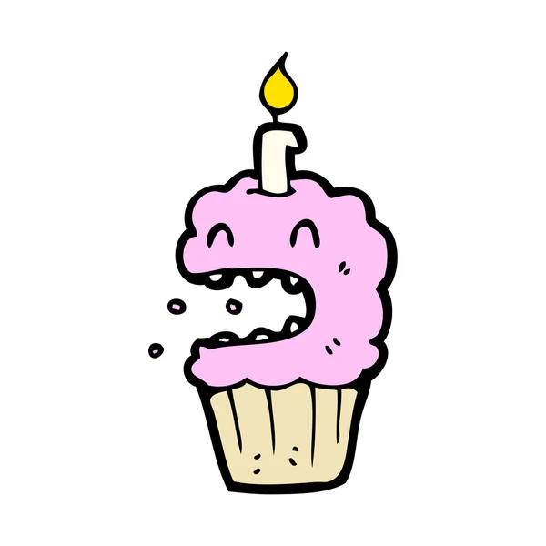 Cartoon cup cake — Wektor stockowy