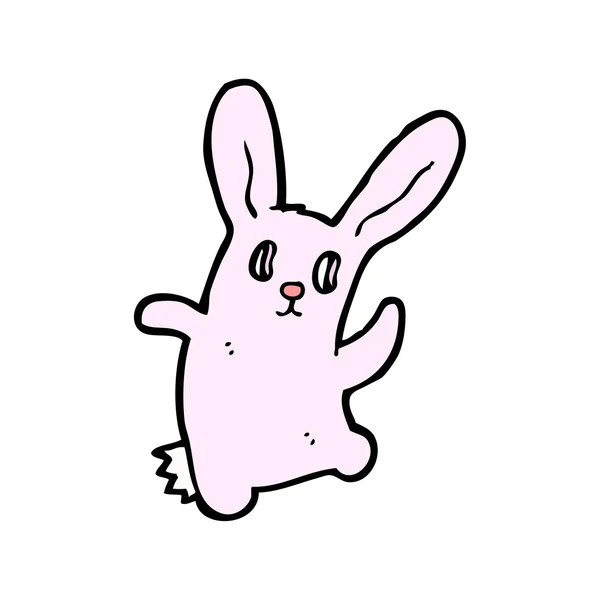 Spooky lapin dessin animé — Image vectorielle