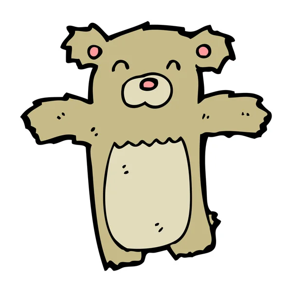 Teddy bear — Stockvector