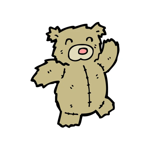 Teddy bear — Stockvector