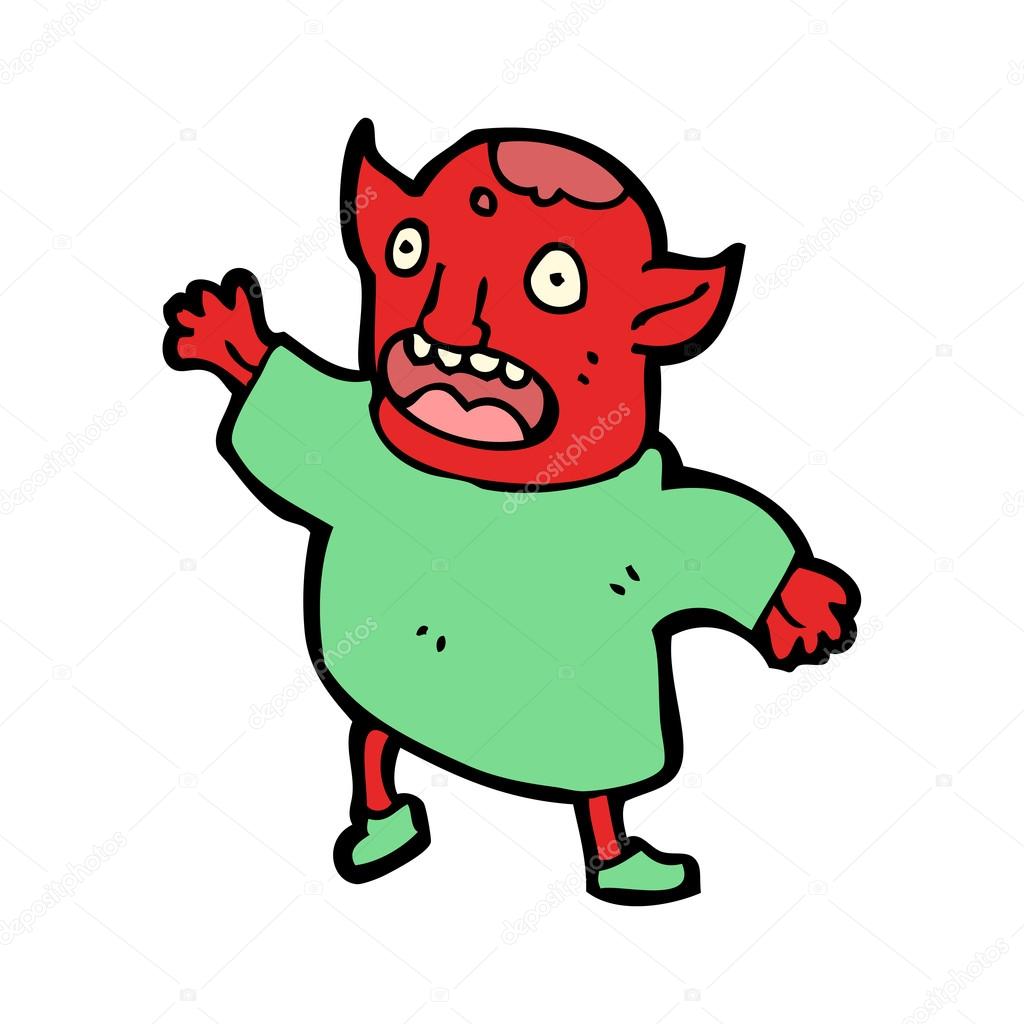 Red Monster Or Alien