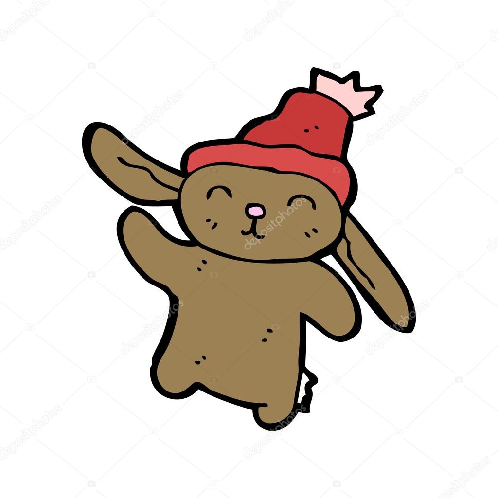 Bunny Wearing A Hat