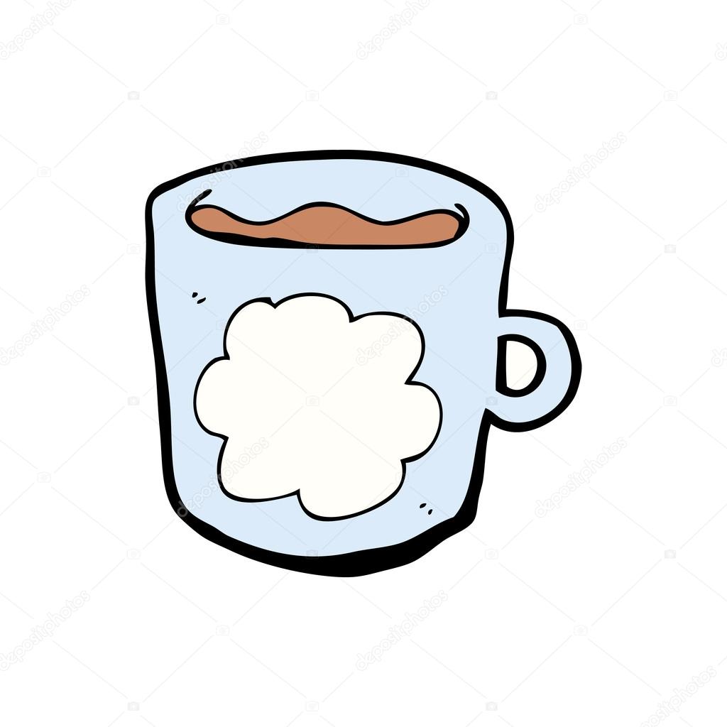 Cartoon coffee mug