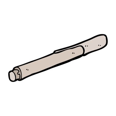 çizgi film marker kalem