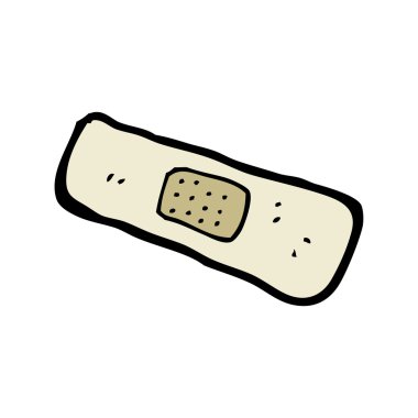 çizgi film yapıştırma alçı