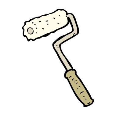 boya silindiri karikatür