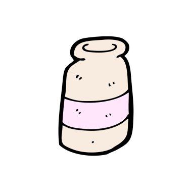 hap şişesi karikatür