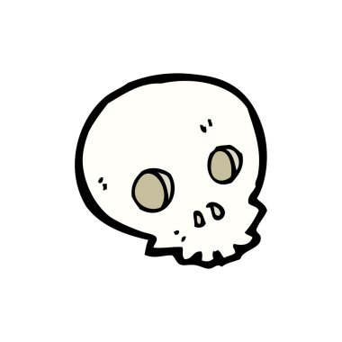 karikatür kafatası