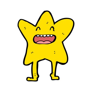 yıldız çizgi film karakteri vurguladı