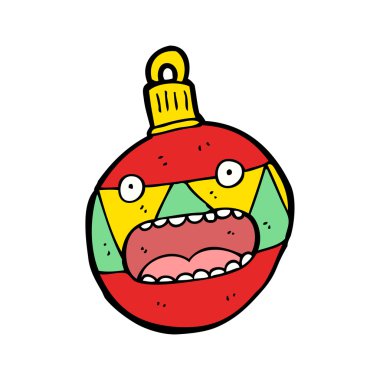 Xmas biblo karikatür