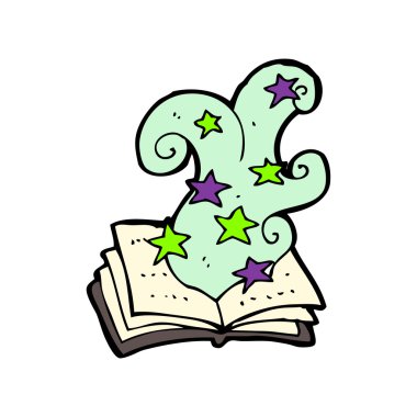 büyü kitabı karikatür