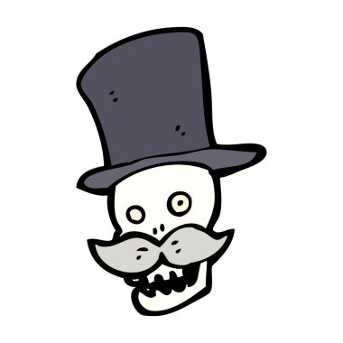 Victoria kafatası karikatür