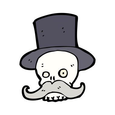 Victoria kafatası karikatür