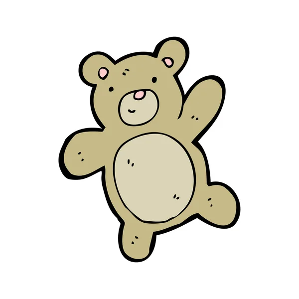 Laughing bear cartoon — Stock Vector