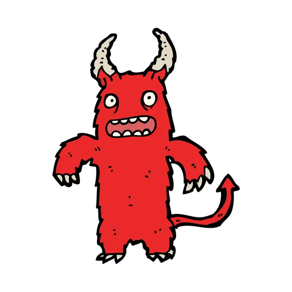 Halloween monstre dessin animé — Image vectorielle