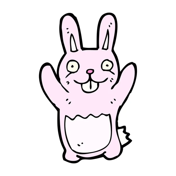 Cartoon leksak kanin — Stock vektor