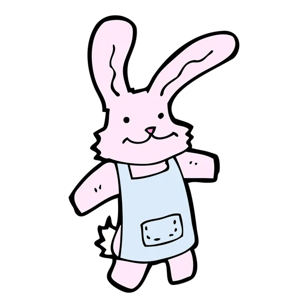 Jouet de dessin animé lapin — Image vectorielle