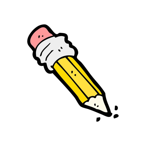 Dibujos animados lápiz stub — Vector de stock
