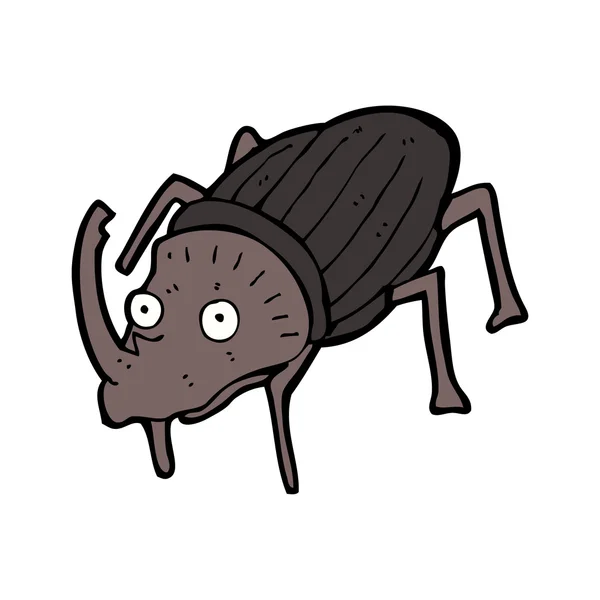 Escarabajo gigante de dibujos animados — Vector de stock