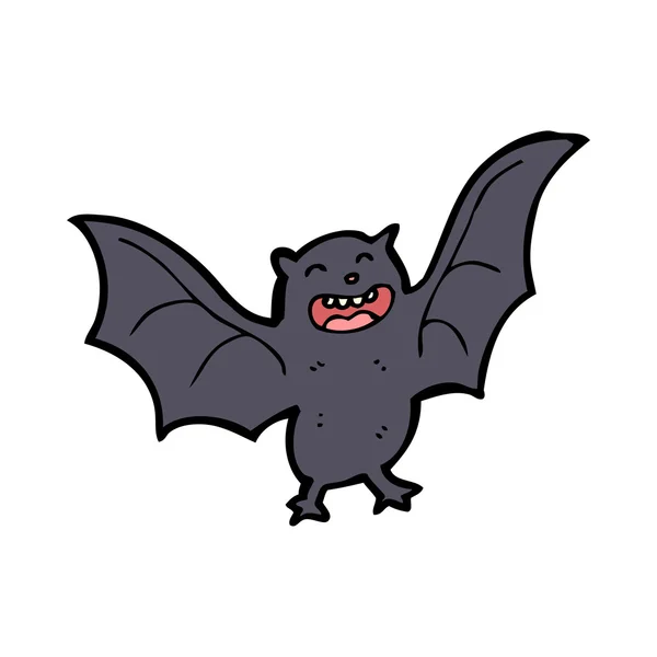 Joyeux Halloween vampire chauve-souris — Image vectorielle