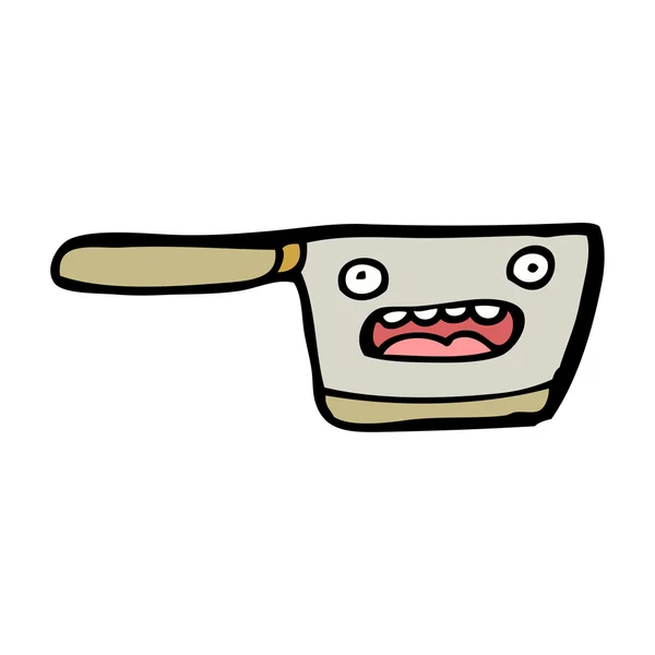 台所鍋の漫画のキャラクター — ストックベクタ