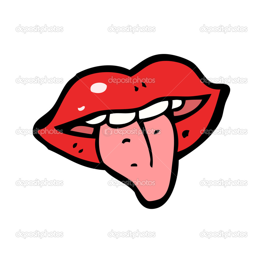 Sticking out tongue cartoon Stock Vector Image by ©lineartestpilot