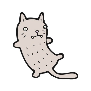 kayan halloween kedi çizgi film