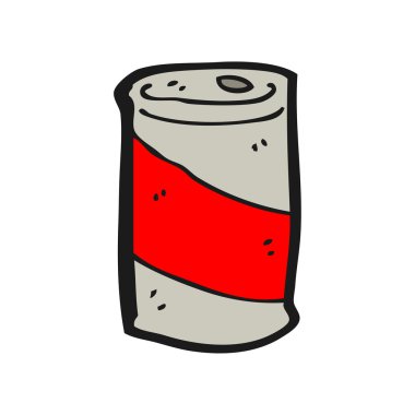 bir kutu bira karikatür