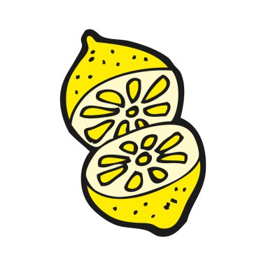 limon cartoon kesmek